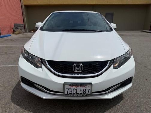 White 2013 Honda Civic EX