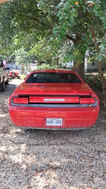 Red 2010 Dodge Challenger SE