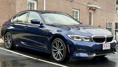 Blue 2020 BMW 330 i xDrive