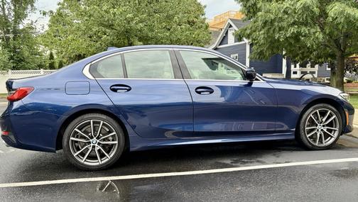 Blue 2020 BMW 330 i xDrive