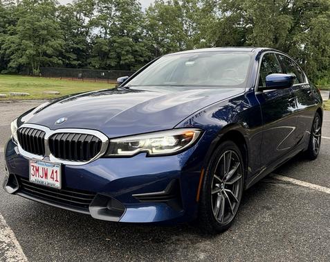 Blue 2020 BMW 330 i xDrive