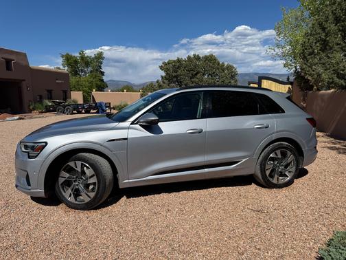 Silver 2021 Audi e-tron Premium