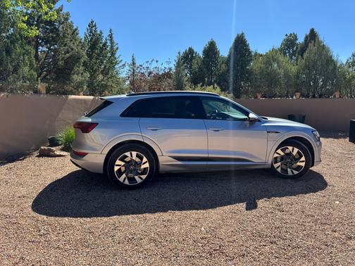 Silver 2021 Audi e-tron Premium