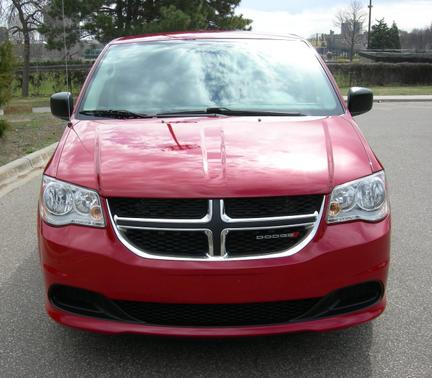 Red 2016 Dodge Grand Caravan AVP/SE