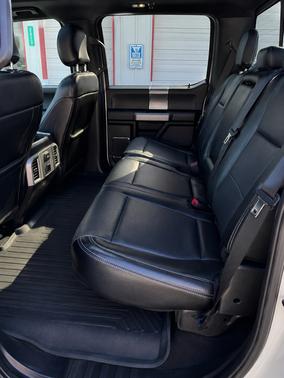 White 2015 Ford F-150 Lariat