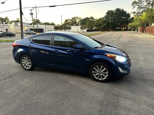 Blue 2015 Hyundai ELANTRA SE