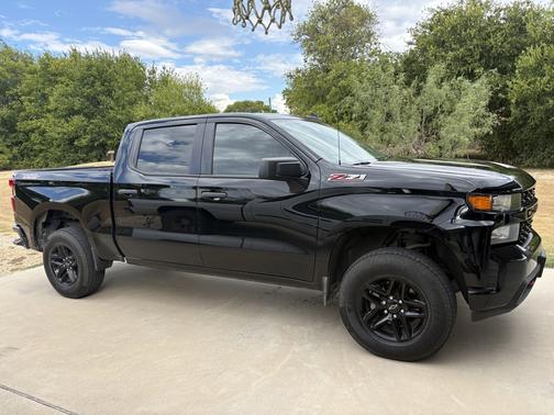 Black 2021 Chevrolet Silverado 1500 Custom Trail Boss