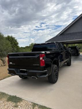 Black 2021 Chevrolet Silverado 1500 Custom Trail Boss