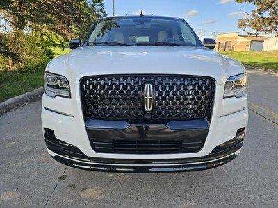 White 2022 Lincoln Navigator L Black Label