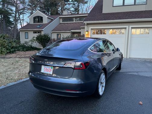 Gray 2018 Tesla Model 3 Long Range