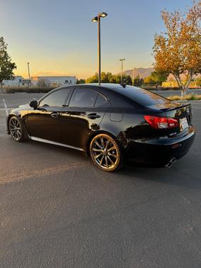Black 2008 Lexus IS-F Base