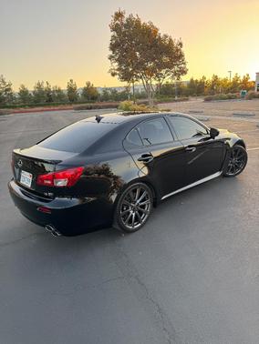 Black 2008 Lexus IS-F Base
