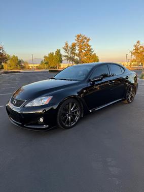Black 2008 Lexus IS-F Base