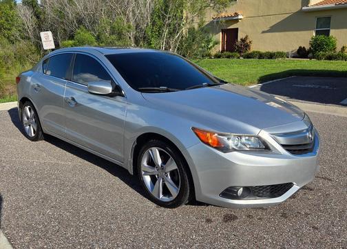 Silver 2013 Acura ILX 2.0L w/Premium Package