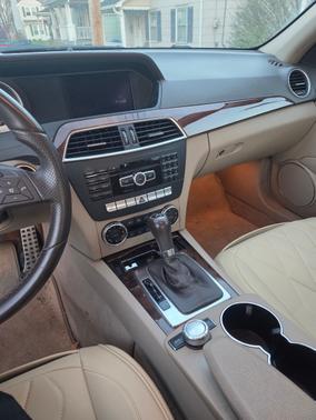 White 2012 Mercedes-Benz C-Class C 300 4MATIC Sport