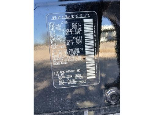 2016 INFINITI QX80 Base