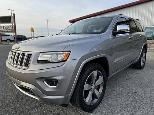 Gray 2015 Jeep Grand Cherokee Overland