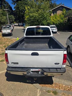 White 2002 Ford F-250 XLT SuperCab Super Duty