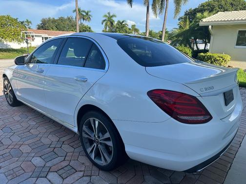 White 2018 Mercedes-Benz C-Class C 300 4MATIC
