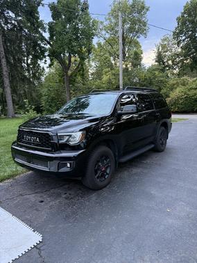 Black 2021 Toyota Sequoia TRD Pro