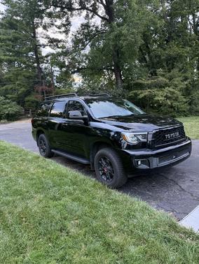 Black 2021 Toyota Sequoia TRD Pro