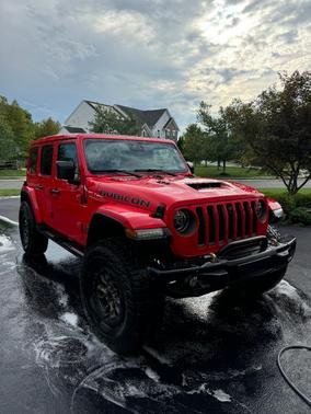 Red 2021 Jeep Wrangler Unlimited Rubicon 392