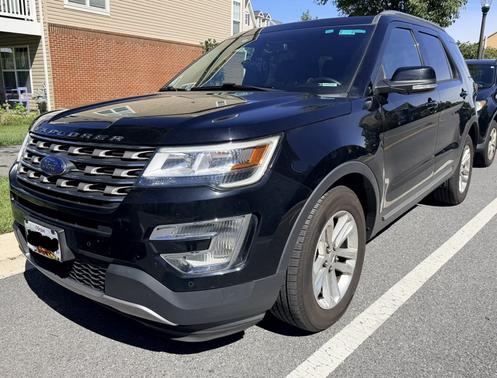 Black 2017 Ford Explorer XLT
