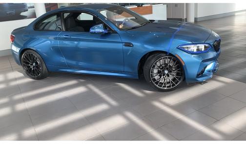 Blue 2021 BMW M2 Competition