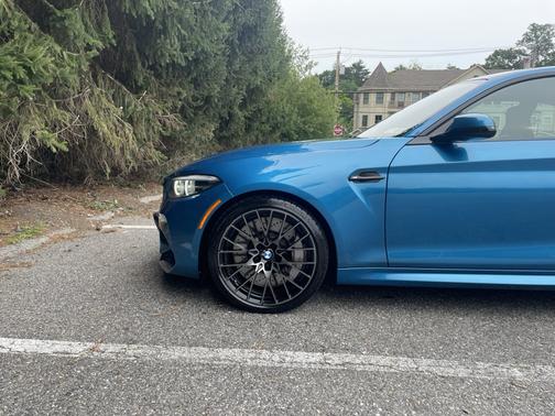 Blue 2021 BMW M2 Competition