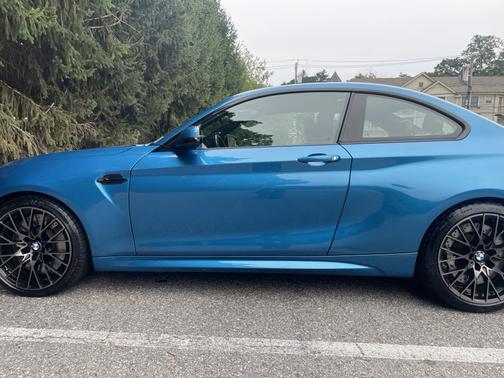 Blue 2021 BMW M2 Competition