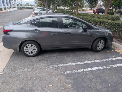Gray 2022 Nissan Versa S