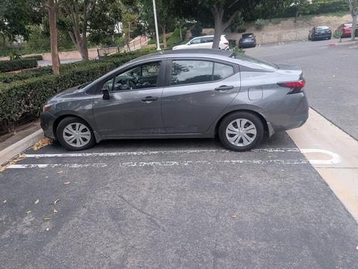 Gray 2022 Nissan Versa S