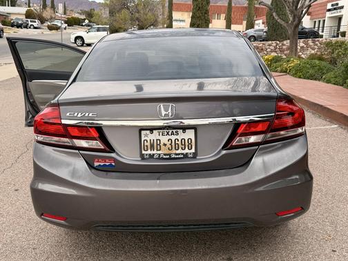 Gray 2015 Honda Civic EX