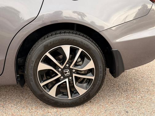 Gray 2015 Honda Civic EX