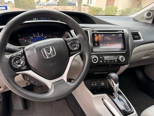 Gray 2015 Honda Civic EX