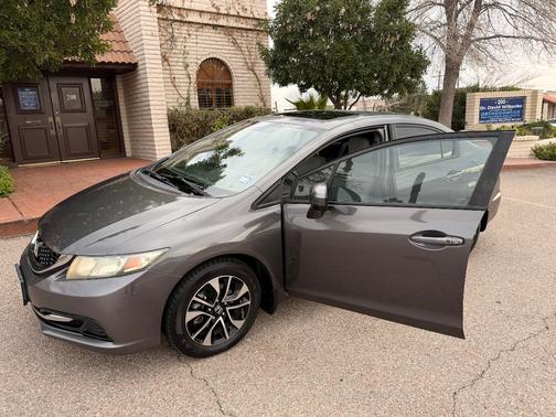 Gray 2015 Honda Civic EX