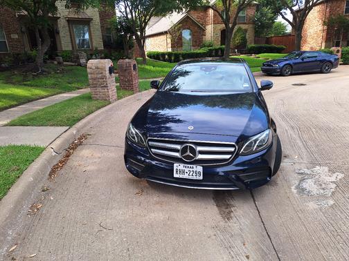 Blue 2019 Mercedes-Benz E-Class E 300 4MATIC