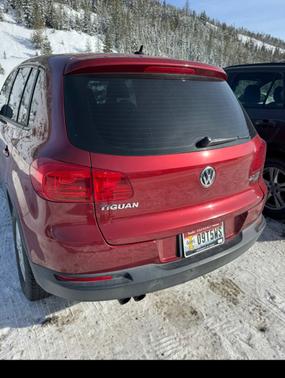 Red 2013 Volkswagen Tiguan S