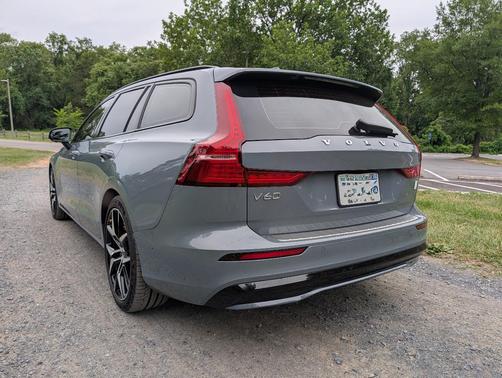 Gray 2024 Volvo V60 Recharge Plug-In Hybrid T8 Polestar Engineered