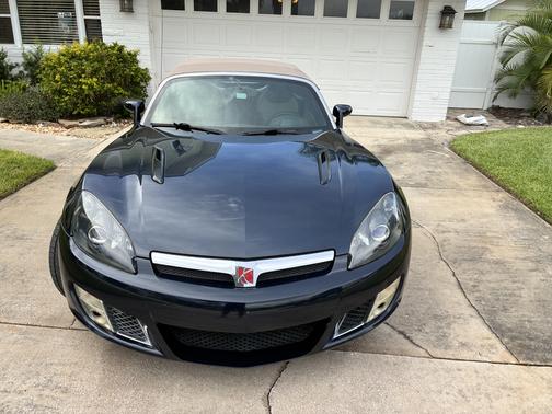 Blue 2008 Saturn Sky Red Line