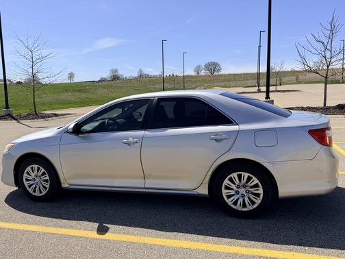 Silver 2013 Toyota Camry LE