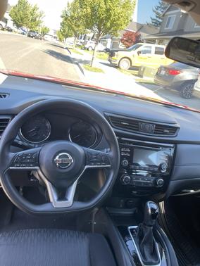 Red 2017 Nissan Rogue S
