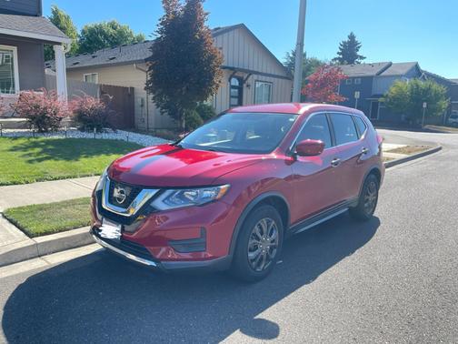Red 2017 Nissan Rogue S