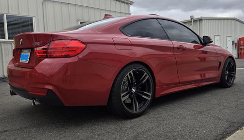 Red 2014 BMW 435 i
