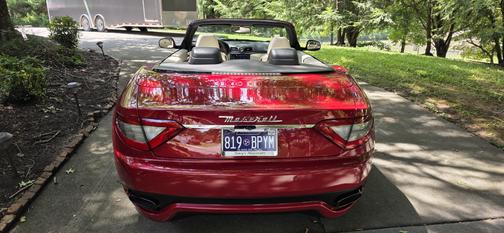 Red 2013 Maserati GranTurismo Sport