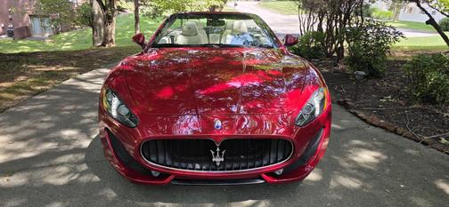 Red 2013 Maserati GranTurismo Sport