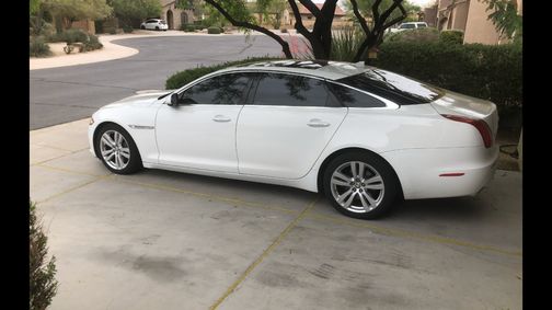 White 2013 Jaguar XJ L Portfolio