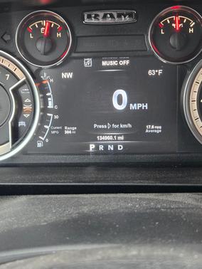 Blue 2018 RAM 1500 Big Horn