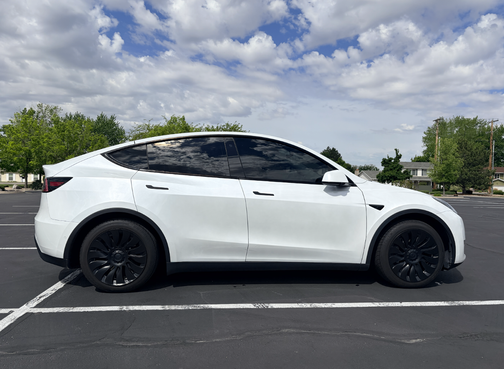 White 2020 Tesla Model Y Long Range