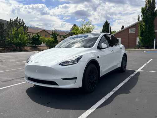 White 2020 Tesla Model Y Long Range